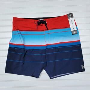 NWT O'Neill Hyperfreak Heat Stripe Boardshorts